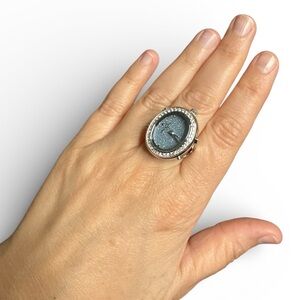 Invicta Mini Women's Ring Watch - 24mm, Silver (49596)